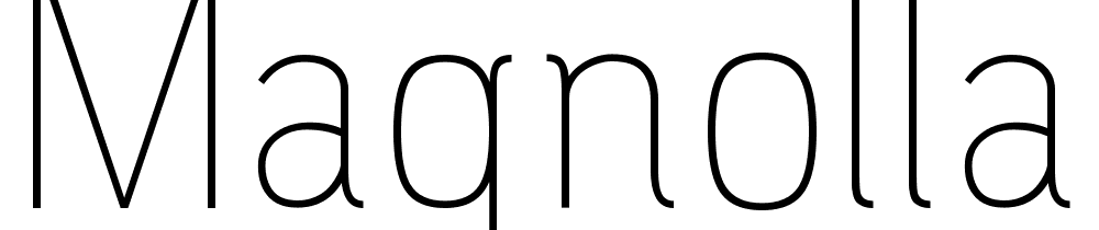 magnolla-demo font family download free