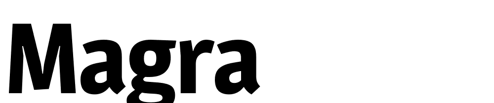 magra font family download free