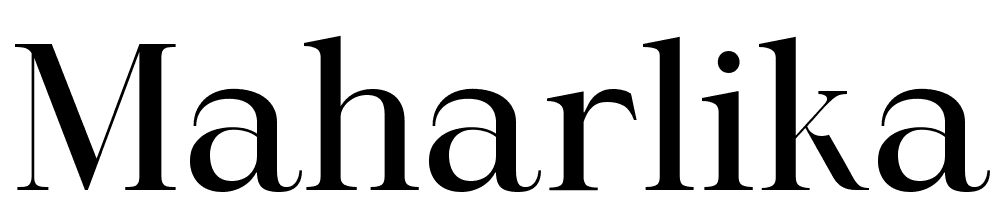 Maharlika-Regular font family download free