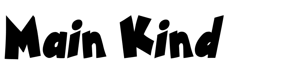 main_kind font family download free