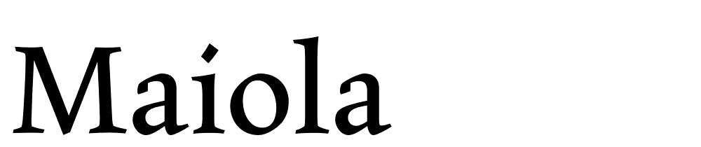 Maiola font family download free