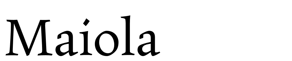 Maiola font family download free