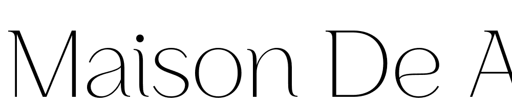 maison-de-artisan-free font family download free