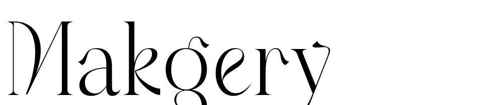 makgery font family download free