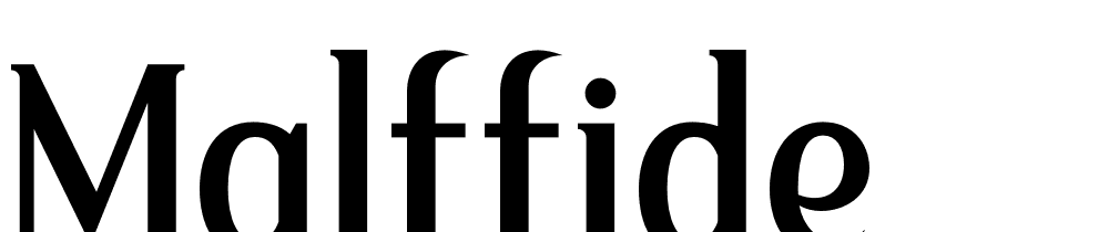 malffide font family download free