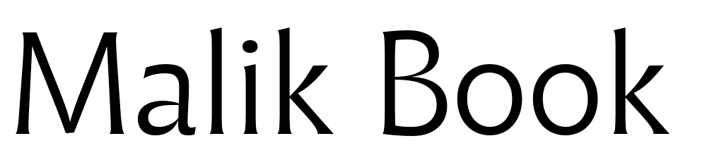 Malik-Book font family download free