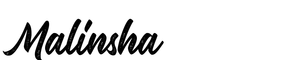 Malinsha font family download free