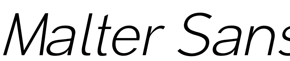 malter_sans font family download free