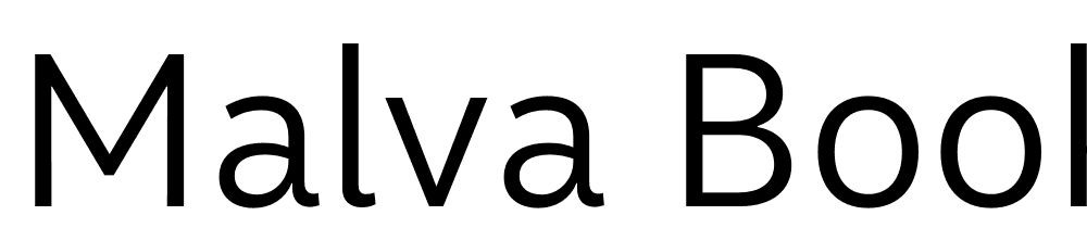 Malva-Book font family download free