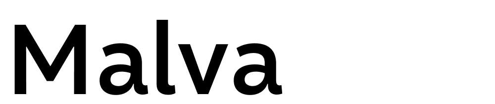 malva font family download free