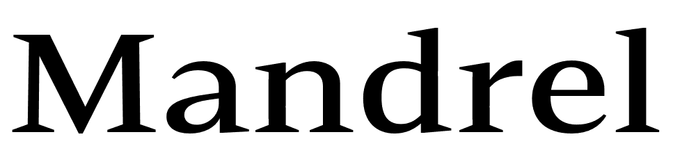 Mandrel-Ext-Demi font family download free