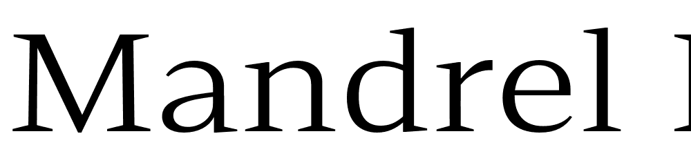 Mandrel-Ext-Regular font family download free