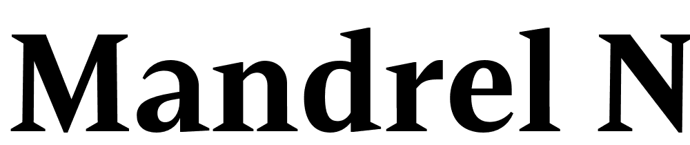 Mandrel-Norm-ExBold font family download free