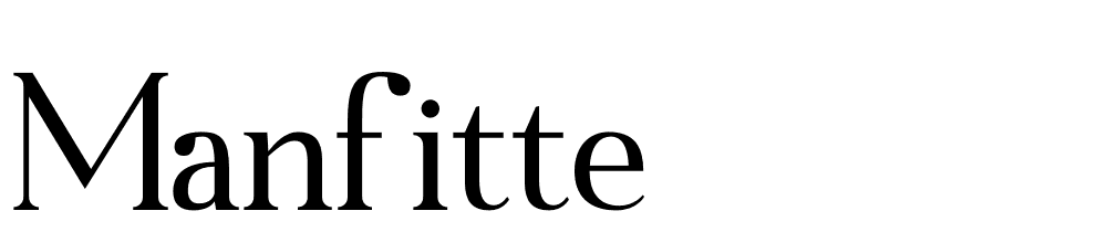 Manfitte font family download free