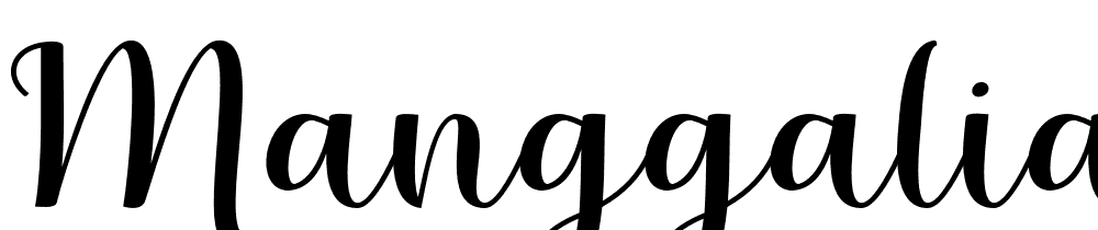 Manggalia font family download free