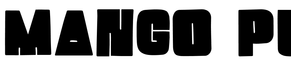 mango_pudding font family download free