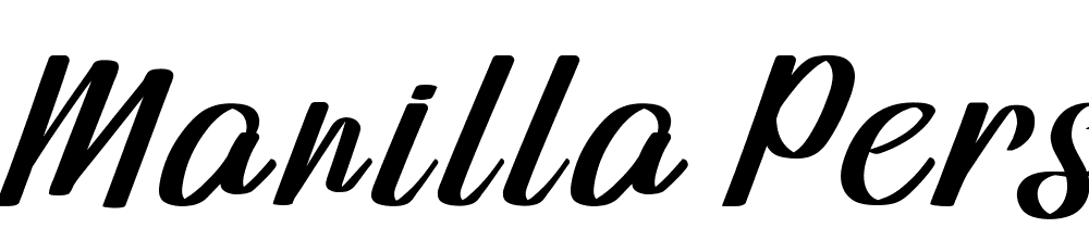 Manilla Personal Use font family download free