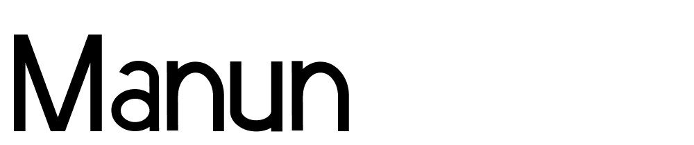 manun font family download free