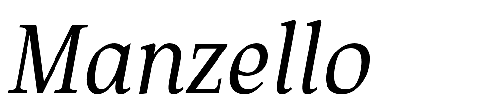 Manzello font family download free