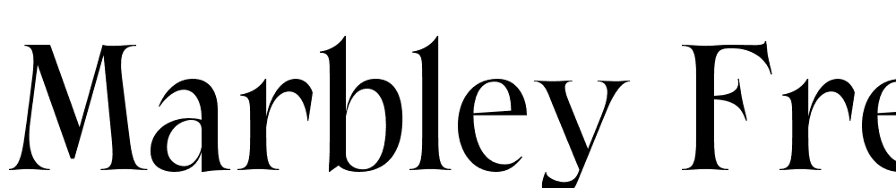 marbley-free font family download free