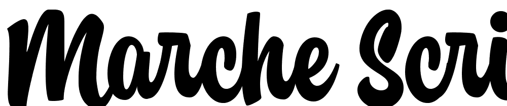 Marche Script PERSONAL USE font family download free