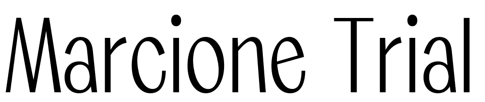 Marcione-Trial-Regular font family download free