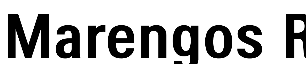 Marengos-Regular font family download free