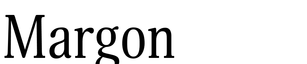 Margon font family download free