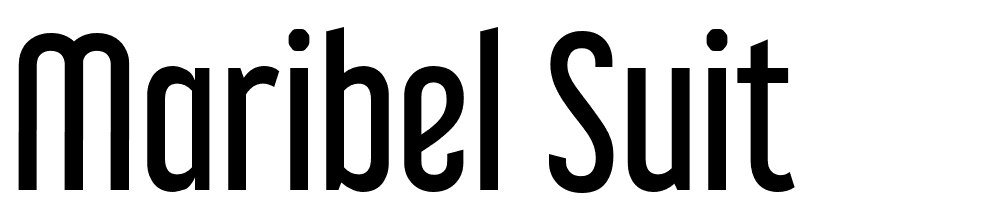 Maribel-Suit font family download free