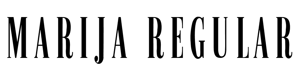 Marija-Regular font family download free