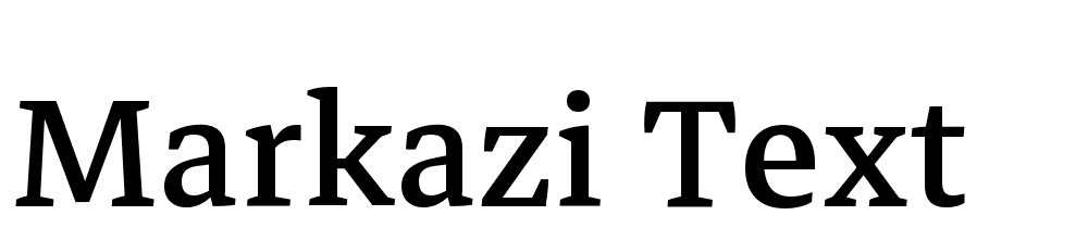 markazi-text font family download free