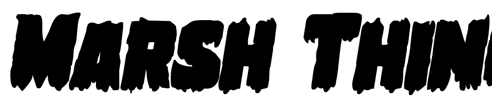 marsh_thing font family download free