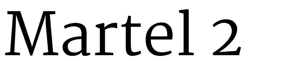 martel-2 font family download free