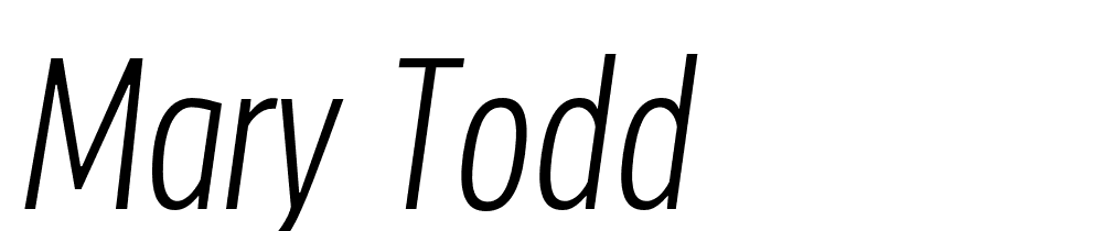 Mary Todd font family download free