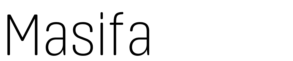 Masifa font family download free