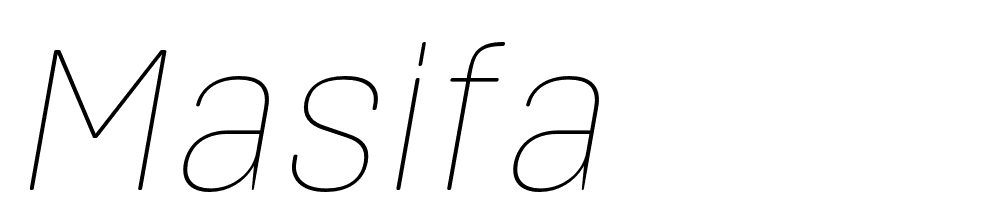 Masifa font family download free