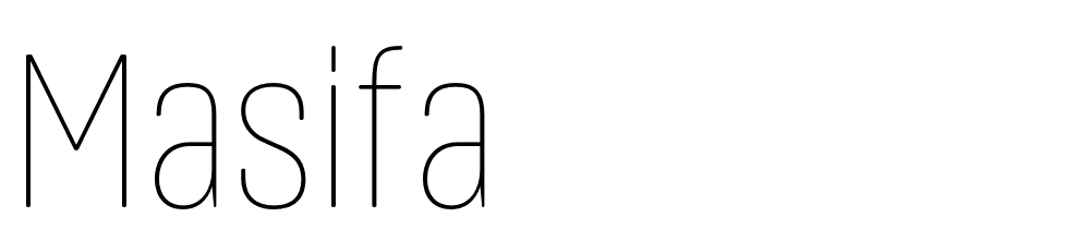 Masifa font family download free