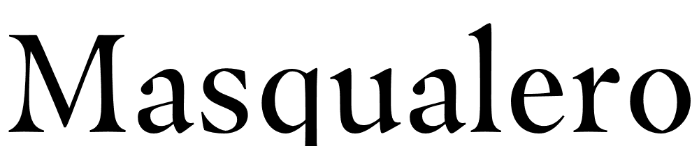 Masqualero-Regular font family download free