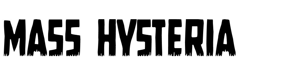 mass_hysteria font family download free