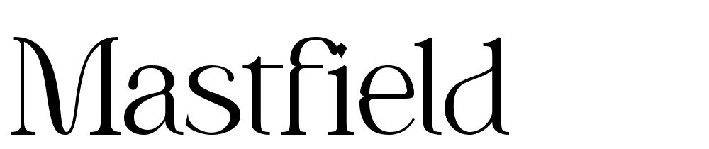 Mastfield font family download free