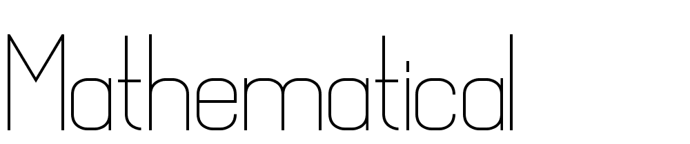 mathematical font family download free