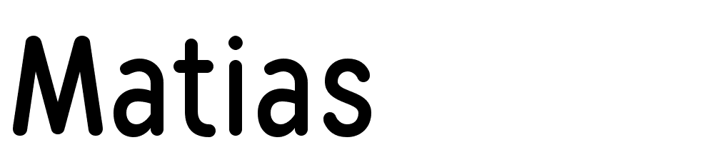 matias font family download free