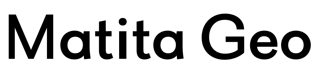 Matita-Geometric-Medium font family download free