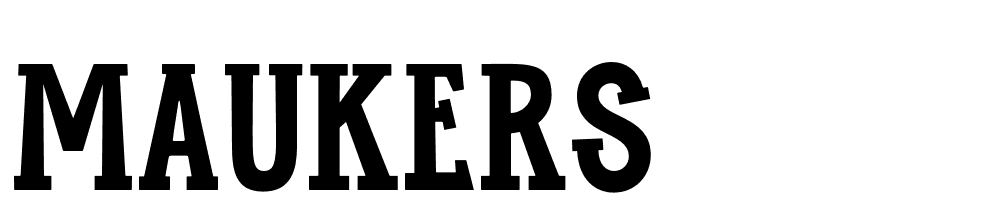 Maukers font family download free