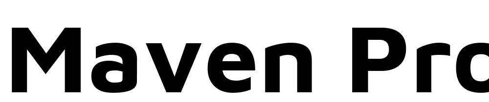 Maven-Pro-Bold font family download free