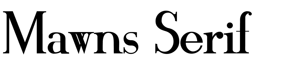 mawns-serif font family download free