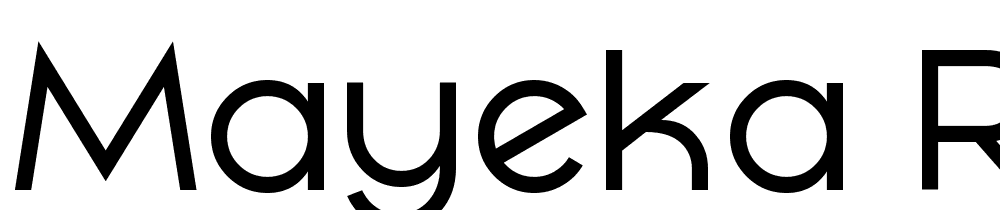 Mayeka-Regular-Demo font family download free