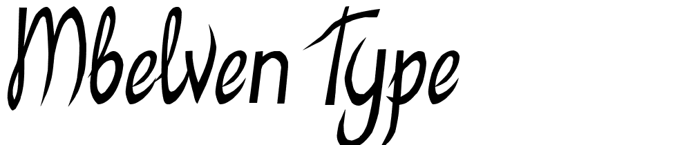 MBElven Type font family download free