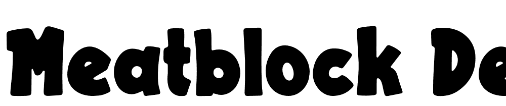 meatblock-demo font family download free