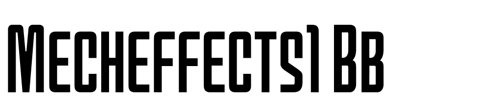 MechEffects1-BB font family download free